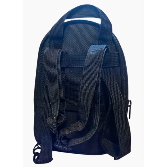 Nintendo Game Boy Advance SP Mini Backpack Carrying Case Travel Bag OEM Gray - Picture 4 of 12